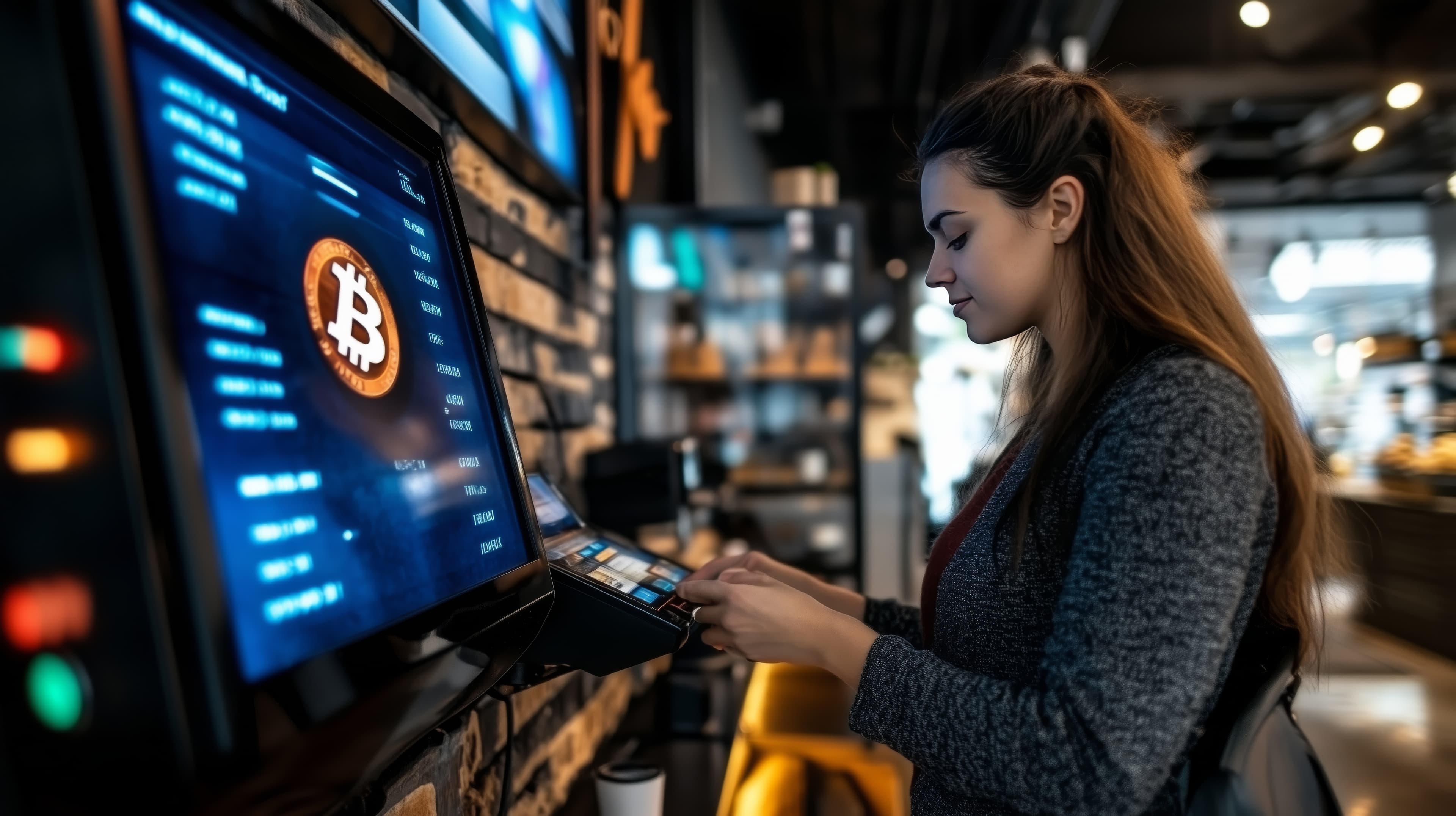 Illustration of digital banking features.