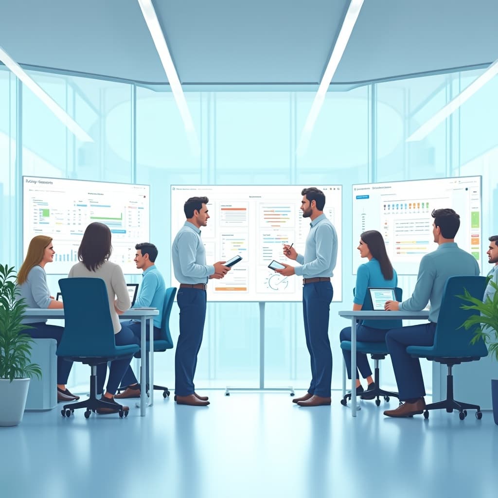 Two professionals shaking hands, symbolizing a strategic partnership in the telecom industry.